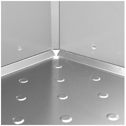 Chambre froide positive L1700xl1400mm démontable complète -2°/+4°C