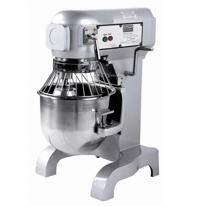 Batteur planétaire inox 10 Litres à 3 vitesses, 550 W, 220 V - MONO