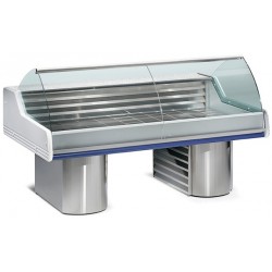 Comptoir-vitrine réfrigéré pour poissonnerie L2500mm