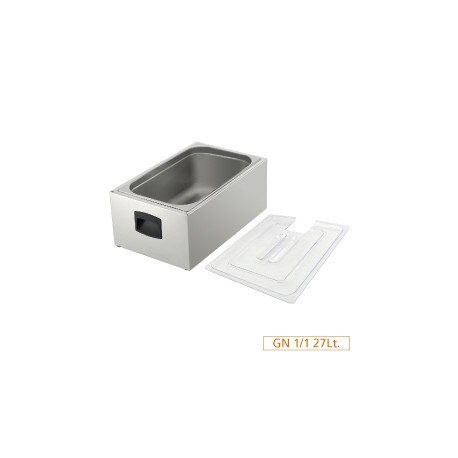 Cuve Gn1/1 27litres pour cuiseur