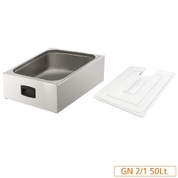 Trousse de cuisson sous-vide à deux thermoplongeurs HydroPro, 64L