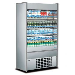 Vitrine murale SLIM Inox SLIM110X - L1170XP580XH2005MM