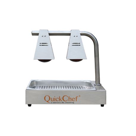 Chauffre frites QuickChef 2 lampes