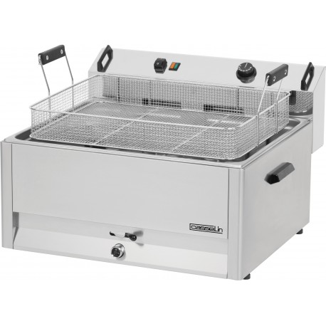 Friteuse électrique spéciale beignets, 30L, Casselin
