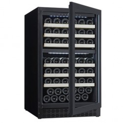 Armoire Cave à vin 195L 2 zones - 78 bouteilles