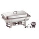 Chafing dish mixte, combustible/électrique, GN 1/1, Bartscher