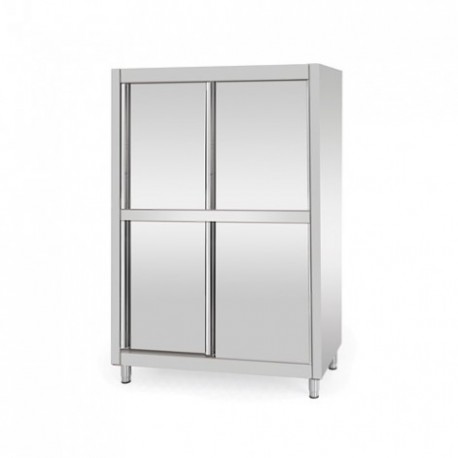 Armoire Haute inox 4 portes coulissantes 1000x600x1800mm