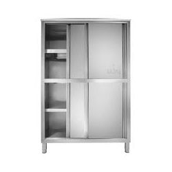 Armoire Haute inox 4 portes coulissantes 1000x600x1800mm - v2