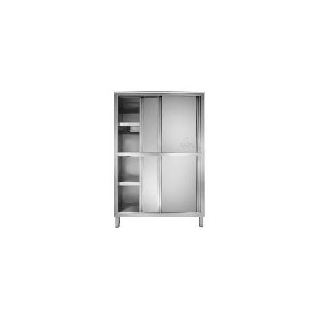 Armoire Haute inox 4 portes coulissantes L1000xP600xH1800mm