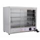Vitrine chauffante L640xP360xH530 mm