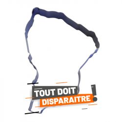 Lot de 3 Cadres Territoire Guyane Inox