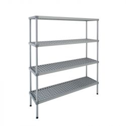 Rayonnage pour chambre froide 4 niveaux 700x600xH1800mm