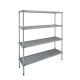 Rayonnage pour chambre froide 4 niveaux 800x400xH1800mm