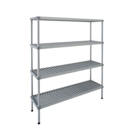 Rayonnage pour chambre froide 4 niveaux 600x500xH1800mm