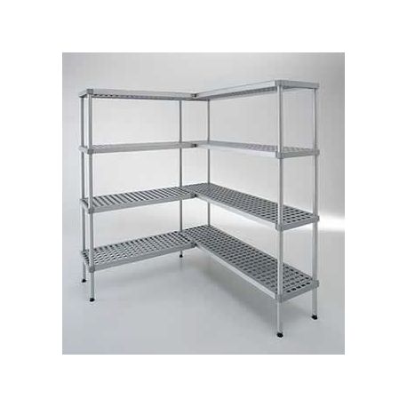 Rayonnage pour chambre froide 4 niveaux 1500x500xH1800mm - v4