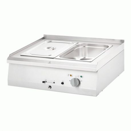 Bain-marie électrique double 2xGN1/1 x 150 mm à poser