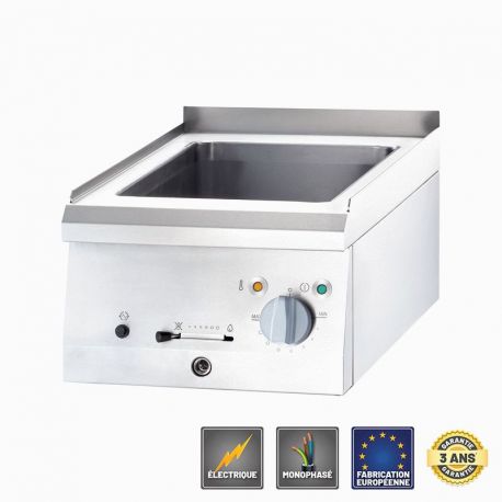 Bain-marie électrique simple GN1/1 x 150 mm à poser