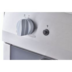 Fourneau 6 feux gaz sur four gaz statique GN2/1