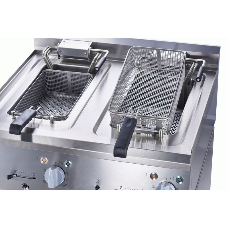 Friteuse Électrique Double 2x10L