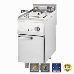 Friteuse électrique simple 15L sur coffre
