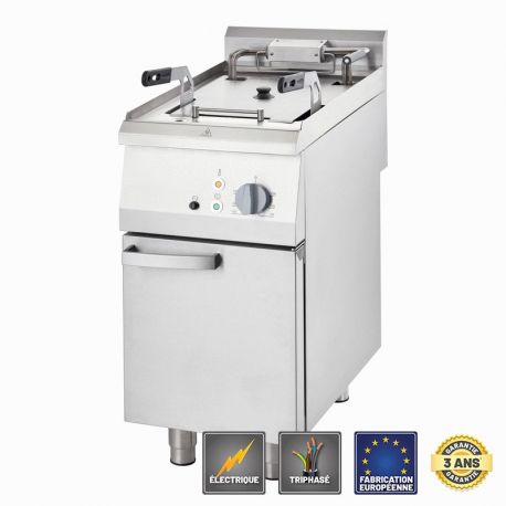 Friteuse électrique simple 15L sur coffre - v2