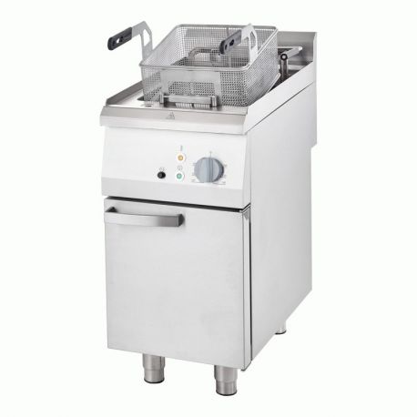 Friteuse électrique simple 15L sur coffre