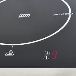Réchaud à induction sur coffre 2 zones