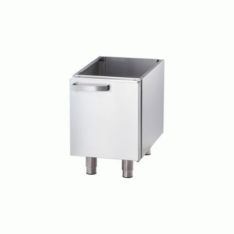 Sous bassement 1 porte pour appareil Ligne cuisson 700mm