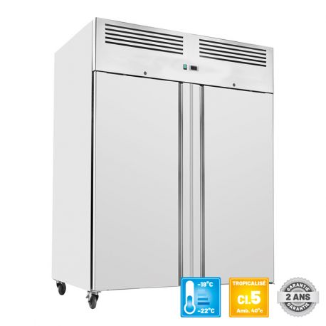 Armoire réfrigérée négative tropicalisée 1400 Litres GN2/1