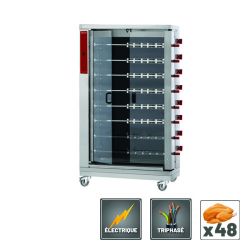 Rôtissoire électrique vitrocéramique 8 Broches - v2