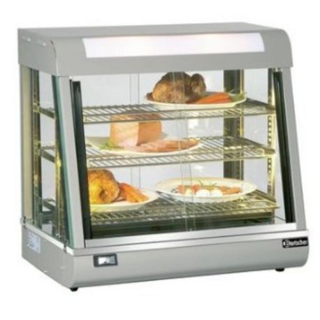 Vitrine chauffante Deli L900xP480xH590 mm