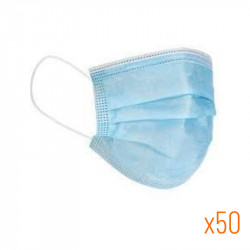 Boîte de 50 masques chirurgicaux