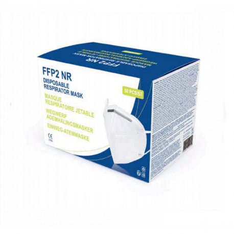 Boîte de 50 masques FFP2 blanc - v4