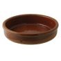 Assiette catalane rond brun terre cuite Ø 11,5 cm (24p.)