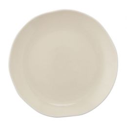 Assiette coupe plate ronde vanille porcelaine Ø 24 cm Rim(4p.)