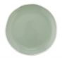 Assiette coupe plate ronde vert d'eau porcelaine Ø 24 cm (4p.)