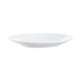 Assiette plate ronde blanc verre Ø 15,50 cm Restaurant Blanc(6p.)