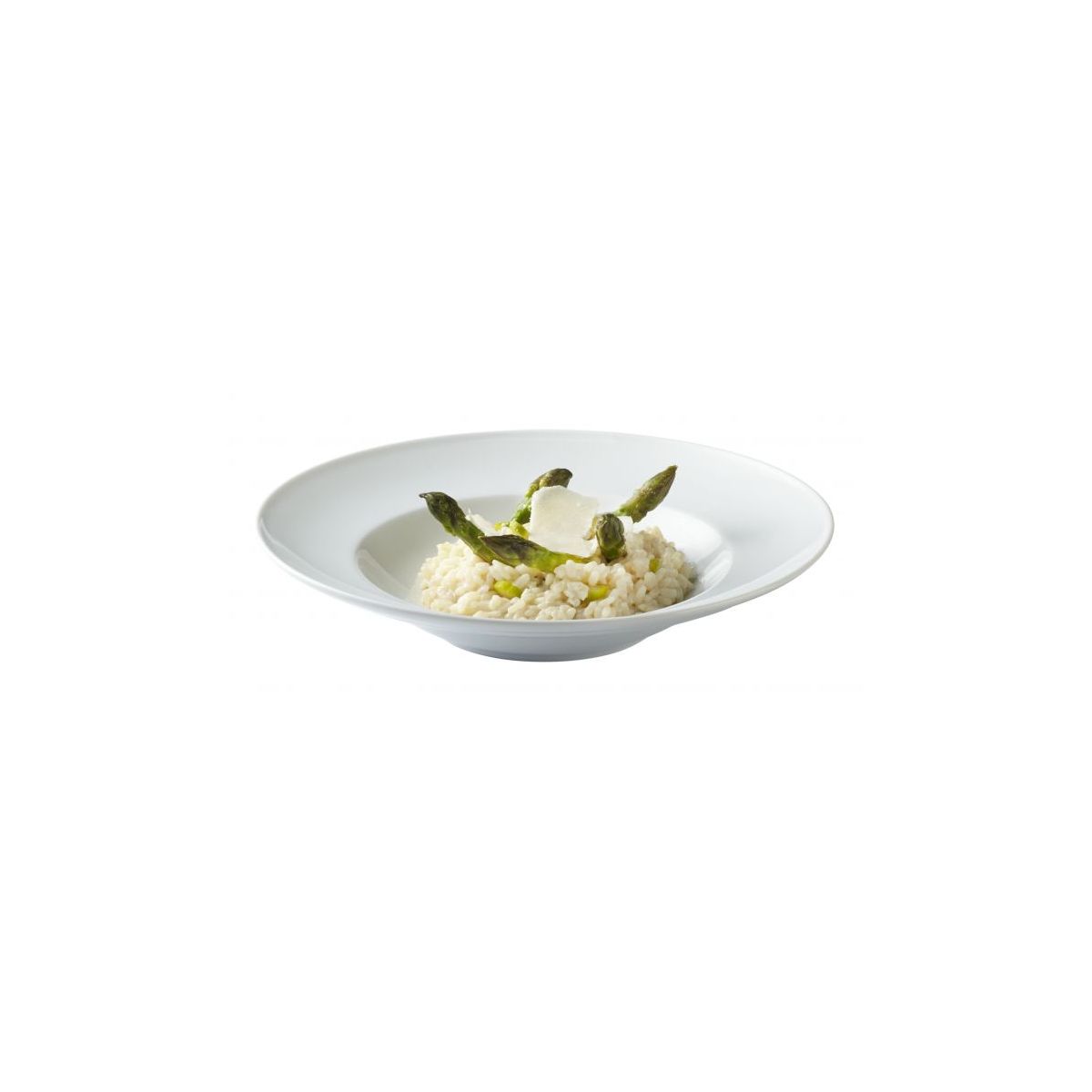 Assiette à pâtes rond blanc porcelaine Ø 30 cm (6p.)