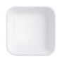 Ravier carré blanc verre 11 cm Restaurant Blanc (6p.)