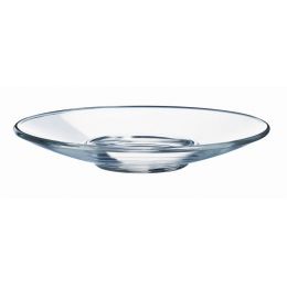 Sous-tasse à thé rond transparent verre Ø 14 cm Aroma(6p.)