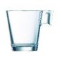 Tasse à thé ronde transparente verre 22 cl Ø 10 cm Aroma (12p.)