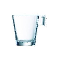 Tasse à thé ronde transparente verre 22 cl Ø 10 cm Aroma(12p.)