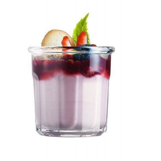 Verrine droite transparente verre 9 cl Ø 6,20 cm Eskale (6p.) - v3