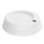 Couvercle rond blanc bagasse Ø 8 cm (60 pièces)