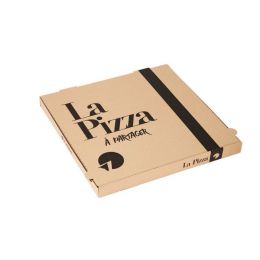 Boite à pizza brune 40x40 cm (100 pièces)