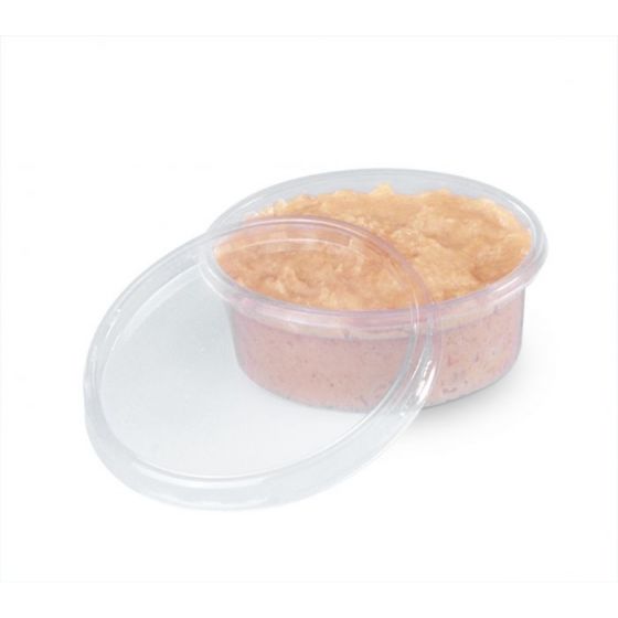 Couvercle pot à sauce rond transparent Ø 7,50 cm(100 pièces)