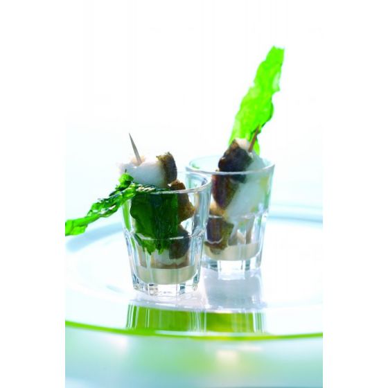 Shooter conique transparent verre 4,50 cl Ø 5 cm Granity (12p.) - v2