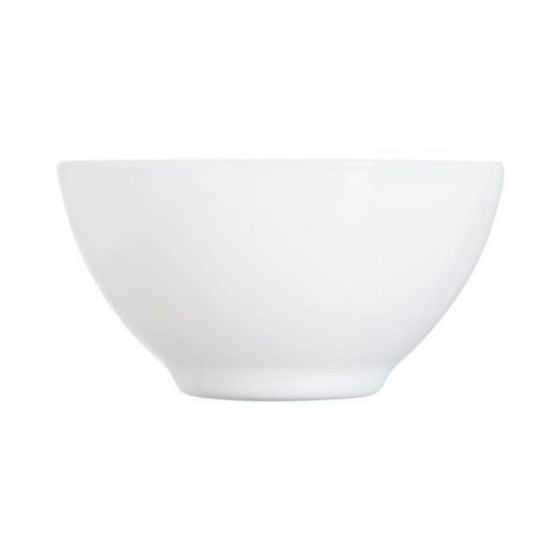 Bol rond blanc verre 50 cl Ø 13,20 cm Restaurant Blanc(6p.)