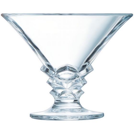 Coupe à dessert transparente verre 21 cl Ø 12,50 cm Palmier(6p.)