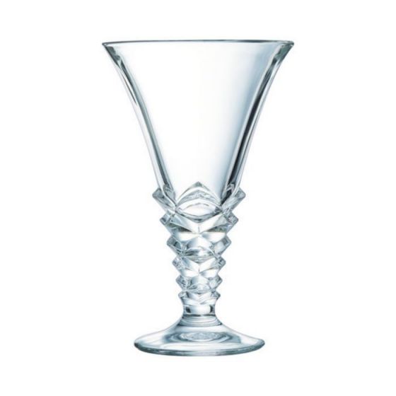 Coupe à dessert transparente verre 37 cl Ø 12 cm Palmier(6p.)